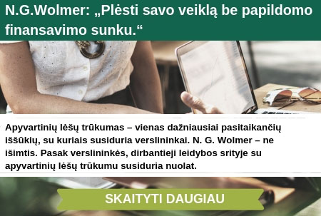 Credital verslui Partneris Wolmer ledėja